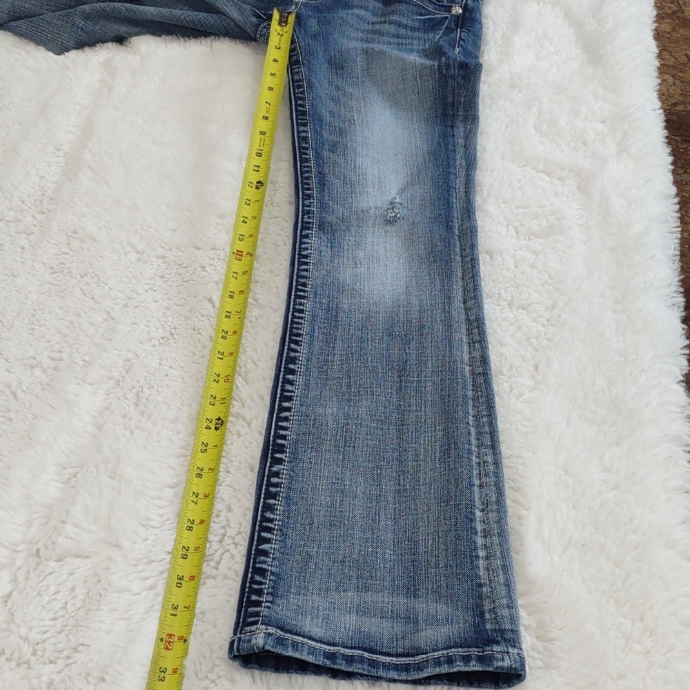 MISS ME BOOT Embellished Blue Jeans - Picture 14 of 17